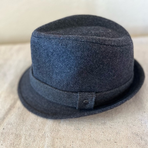 Stetson All American Grey/Charcoal Wool Blend Men's Fedora Hat Sz Sm-Med - Picture 1 of 10